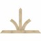 Ekena Millwork Richland Rough Sawn Timber Gable Bracket, Douglas Fir, 84"W x 53"H x 4"D x 6"F, 15/12 Pitch GBW084X53X0406RIC00RDF - alternate 1